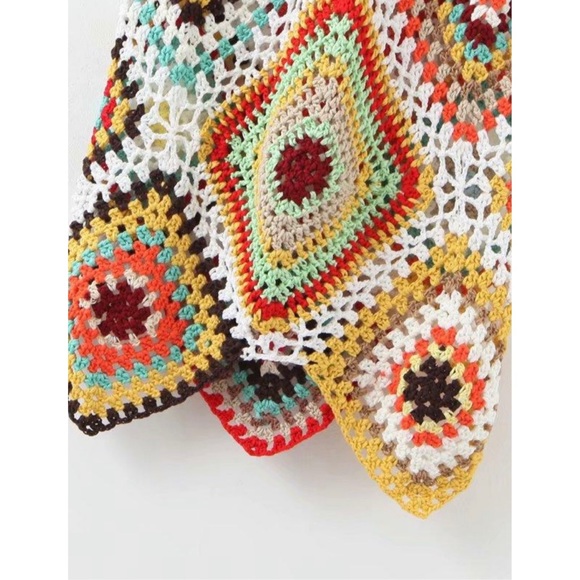 Backless Handmade Sling Hollow-out Crochet - Picture 8 of 16